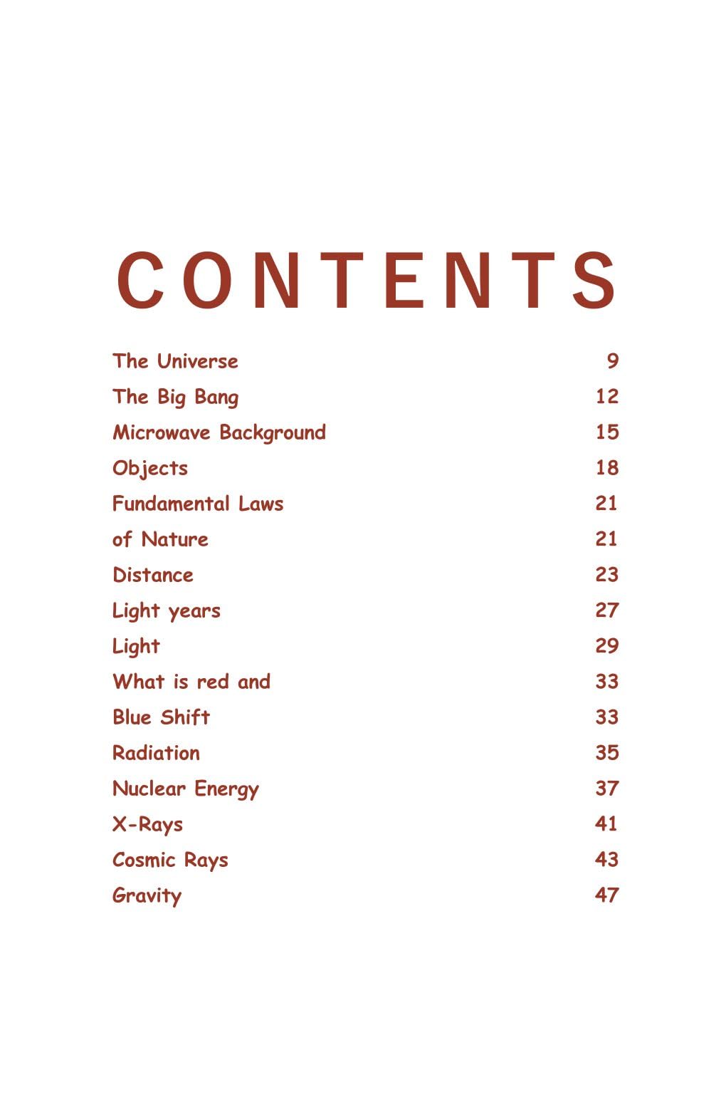 Fundamentals Of The Universe