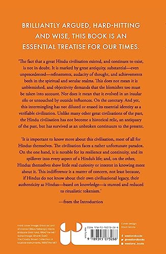THE GREAT HINDU CIVILISATION ( PAPER BACK) : ACHIEVEMENT NEGLECT BIAS AND THE WAY FORWARD - Retail Maharaj