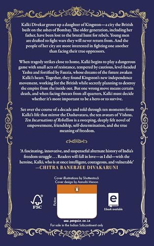 Ten Incarnations of Rebellion: A Speculative Historical Novel of Indian Independence, Rebellion, Friendship & Empowerment Inspired by Dashavatara Legends - Retail Maharaj