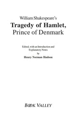 William Shakespeare's Tragedy of Hamlet, Prince of Denmark (English Version)