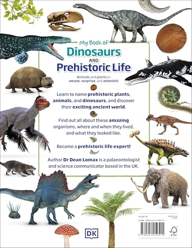My Book of Dinosaurs and Prehistoric Life: Animals and plants to amaze, surprise, and astonish! - Retail Maharaj