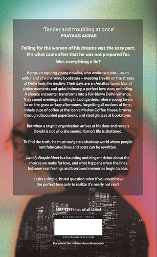 Lonely People Meet: A Genre-Bending Speculative Thriller | Contemporary Indian Literary Fiction Novel | Sayantan Ghosh - Retail Maharaj