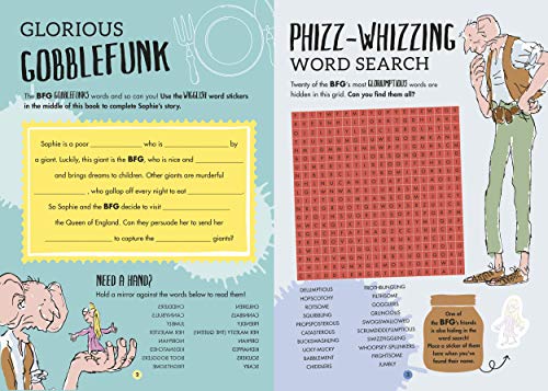 The BFG's Gloriumptious Sticker Activity Book - Retail Maharaj
