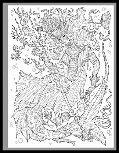 Dark Art Gothica: A Horror Coloring Book - Retail Maharaj