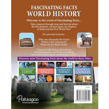 Fascinating Facts: World History | Reference Book For Kids | Encylopedia for Ages 9+ - Retail Maharaj