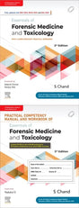 ESSENTIALS OF FORENSTIC MEDICINE AND TOXICOLOGY WITH PRACTICAL COMPETENCY OF MANUAL AND WORKBOOK 3ED (PB 2025) - Retail Maharaj