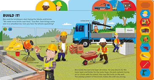Digger Hullabaloo! Ladybird Big Noisy Book: A Ladybird Noisy Book - Retail Maharaj