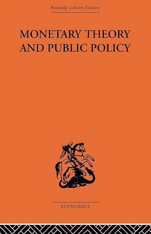 Monetary Theory & Public Policy
