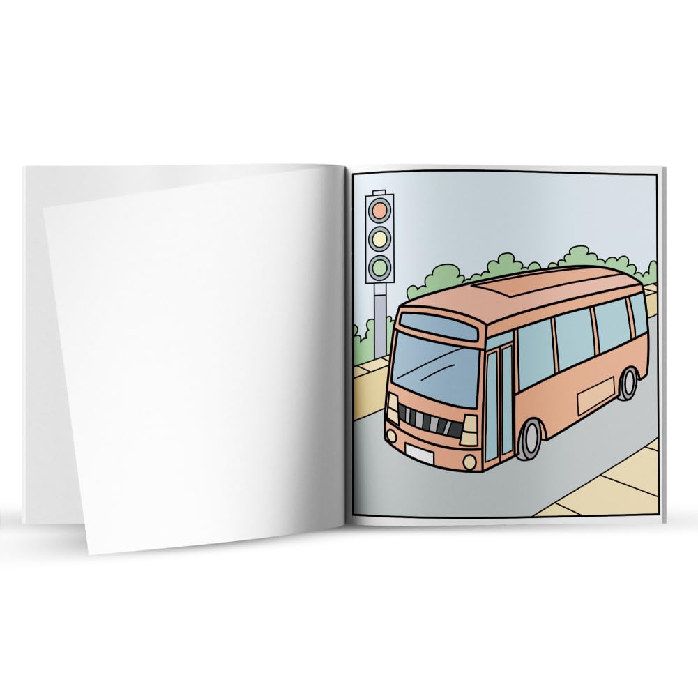 Transport Magic Coloring Book - Retail Maharaj