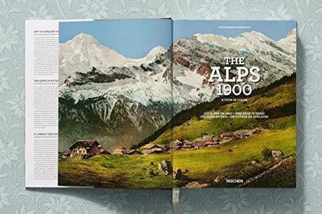 ALPS 1900 A PORTRAIT IN COLOR: A Tour in Color / Eine Reise in Farbe / Un Voyage En Couleurs (XL) - Retail Maharaj
