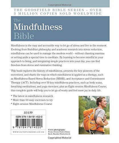 THE MINDFULNESS BIBLE: The Complete Guide to Living in the Moment (Godsfield Bible Series) - Retail Maharaj