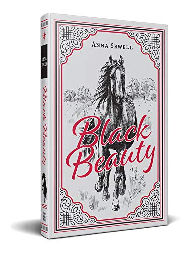 Black Beauty, Anna Swell Classic Novel, (Horse, Equestrian Literature), Ribbon Page Marker, Perfect for Gifting - Retail Maharaj