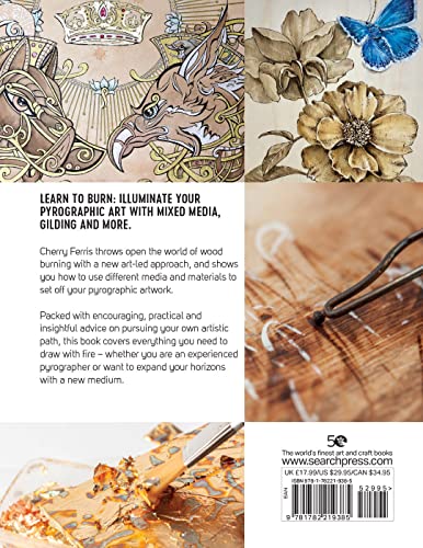 The Art of Pyrography: Drawing With Fire (Innovative Artist) - Retail Maharaj
