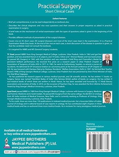 PRACTICAL SURGERY SHORT CLINICAL CASES (DIAGNOSIS, VIVA AND DISCUSSION) WITH LONG CLINICAL CAS - Retail Maharaj
