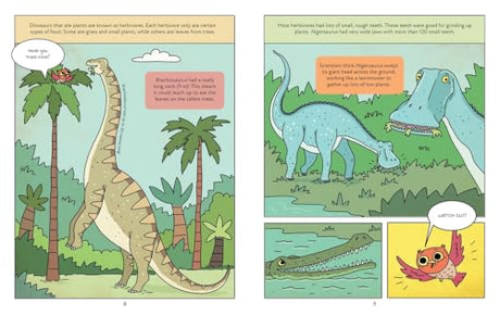 Professor Hoot's Science Comics: Dinosaurs - Retail Maharaj