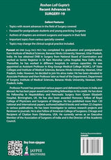Roshan Lall Gupta’s: Recent Advances in Surgery (Volume 19) - Retail Maharaj