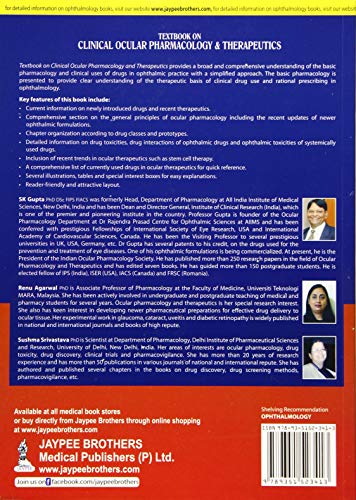 TEXTBOOK ON CLINICAL OCULAR PHARMACOLOGY & THERAPEUTICS - Retail Maharaj