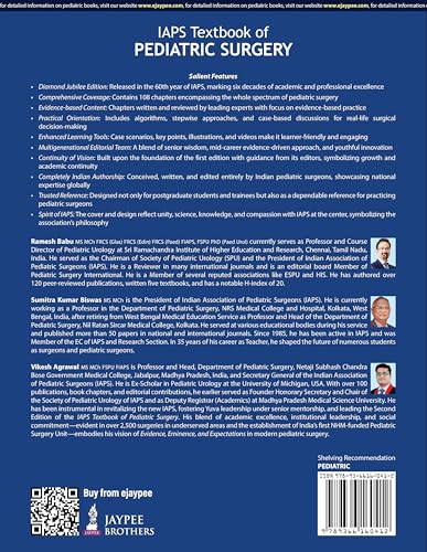 IAPS Textbook of Pediatric Surgery - Retail Maharaj