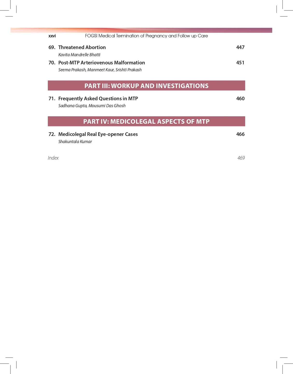 FOGSI | Medical Termination of Pregnancy and Follow Up Care -2025 - Retail Maharaj