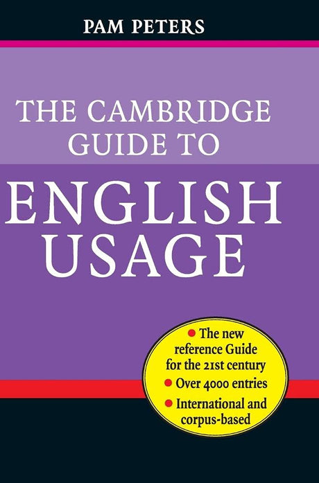 The Cambridge Guide to English Usage - Retail Maharaj