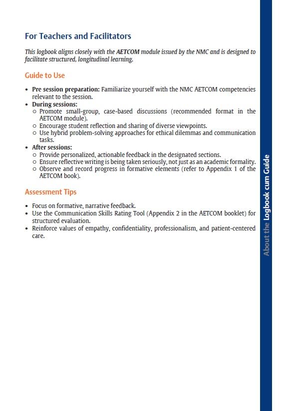 AETCOM Competencies for Indian Medical Graduates - Retail Maharaj