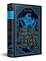 Twenty Thousand Leagues Under the Sea, Jules Verne Classic Novel, (Captain Nemo, Ocean Adventure Tale), Ribbon Page Marker, Perfect for Gifting - Retail Maharaj