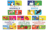 My First Big Book Boxset-Volume 2 (5 Books): A Pizza Box of 5 Large Font Illustrated Board Books on Animals, Birds, Fruits and Vegetables, Seasons, Opposites and Things at Home | Vocabulary Builder for Preschool Kids, Toddlers I Perfect Gift Set I Ages 1+ - Retail Maharaj