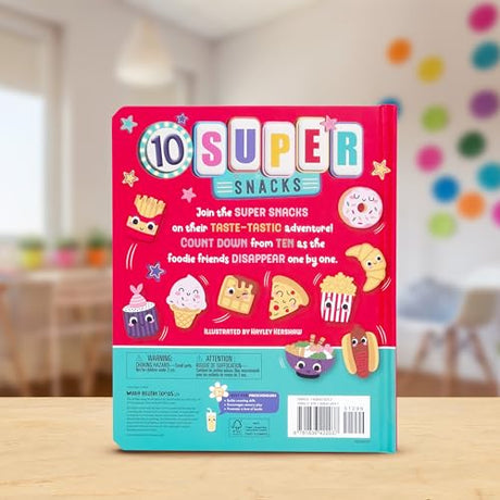 10 Super Snacks (Count Down Board Books) - Retail Maharaj