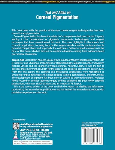 TEXT AND ATLAS ON CORNEAL PIGMENTATION - Retail Maharaj