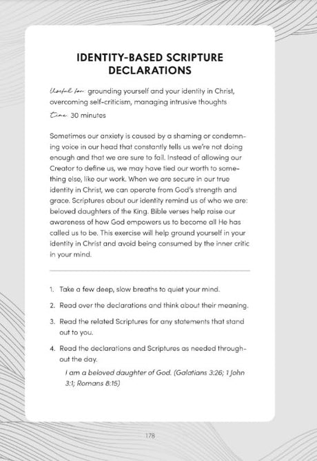 Finding Peace: Prayer Journal for Women: Weekly Devotions, Prompts, and Exercises for Managing Anxiety - Retail Maharaj