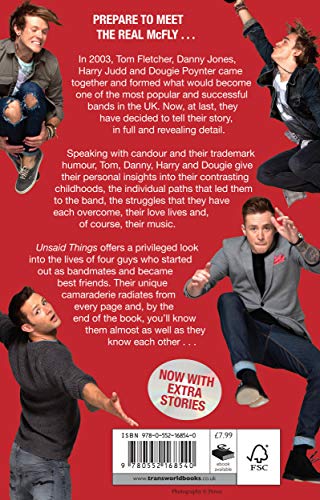 McFly - Unsaid Things...Our Story - Retail Maharaj