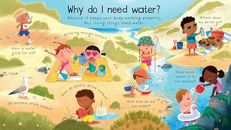 Lift-The-Flap First Questions And Answers Where Does Water C: Where Does Water Come From? - Retail Maharaj