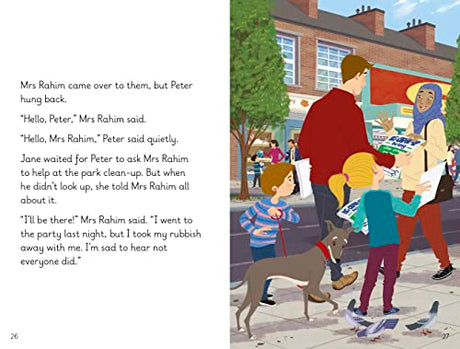 Key Words LVL : 12a : Clean Our Park! (Key Words with Peter and Jane) - Retail Maharaj