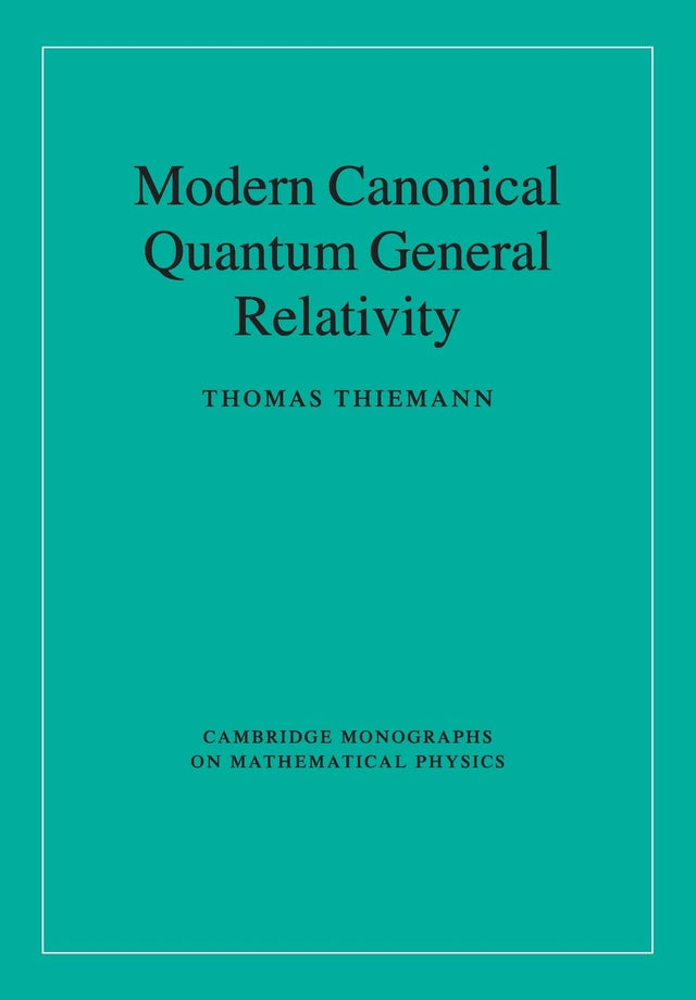 Modern Canonical Quantum General Relativity - Retail Maharaj