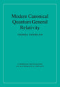 Modern Canonical Quantum General Relativity - Retail Maharaj