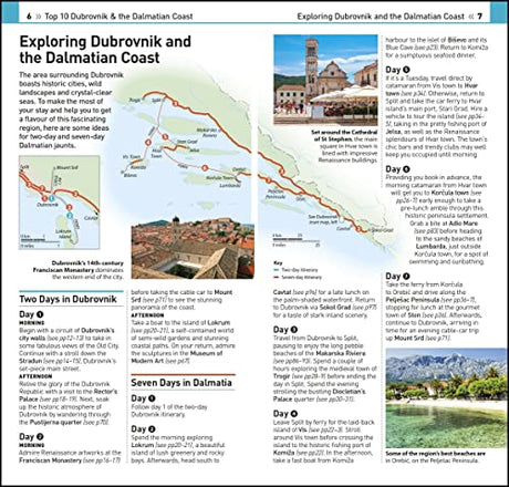 DK Eyewitness Top 10 Dubrovnik and the Dalmatian Coast (Pocket Travel Guide) - Retail Maharaj