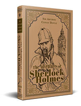 The Adventures of Sherlock Holmes; Sir Arthur Conan Doyle Classic Novel, (Mystery, Crime Solving), Ribbon Page Marker, Perfect for Gifting - Retail Maharaj