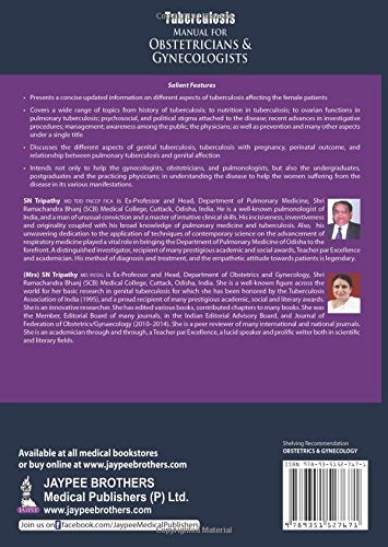 TUBERCULOSIS MANUAL FOR OBSTETRICIANS AND GYNECOLOGISTS - Retail Maharaj