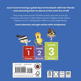 Actiphons Level 3 Book 19 June Tune: Learn phonics and get active with Actiphons! - Retail Maharaj