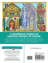Creative Haven Whimsical Houses Coloring Book - Retail Maharaj