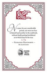 The Scarlet Letter, Nathaniel Hawthorne Classic Novel, (Hester Prynne, Adultery, Romantic Tragedy), Ribbon Page Marker, Perfect for Gifting - Retail Maharaj