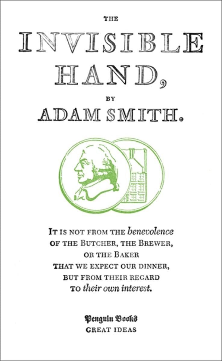 The Invisible Hand (Penguin Great Ideas) - Retail Maharaj