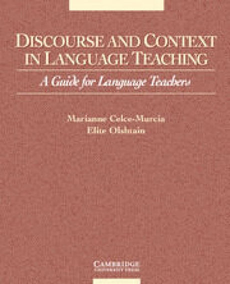 Discourse and Context in Language Teaching - Retail Maharaj