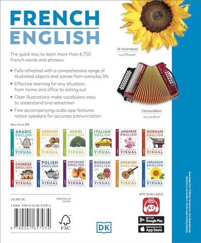 French English Bilingual Visual Dictionary - Retail Maharaj