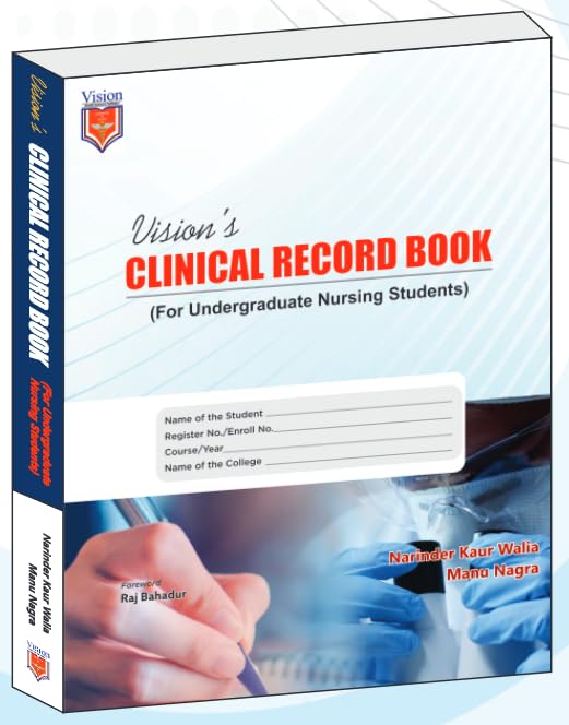 Clinical Record Book For Nursing Students | Narinder Kaur Walia • Manu Nagra | VHS - Retail Maharaj