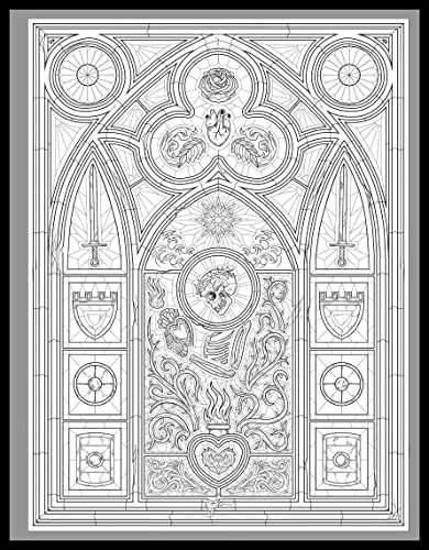 Dark Art Gothica: A Horror Coloring Book - Retail Maharaj