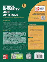 Ethics, Integrity & Aptitude, 5e for UPSC Mains 2026 | GS Paper 4 Mains | Exclusive Access to McGraw Hill Edge - Retail Maharaj