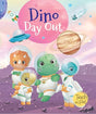 Booktopus Touch and Feel Board Book - Dino Day Out Sensory Book for Toddlers - Textured Baby Books for 4+ Years - Interactive Learning Book - Retail Maharaj