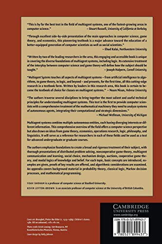 Multiagent Systems: Algorithmic, Game-Theoretic, and Logical Foundations - Retail Maharaj