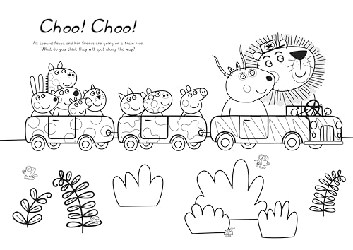 Peppa Pig: Peppa’s Super Bumper Colouring Book - Retail Maharaj